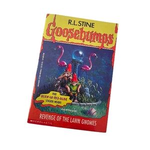 Scholastic Goosebumps: Revenge of the Lawn Gnomes - Red Cover